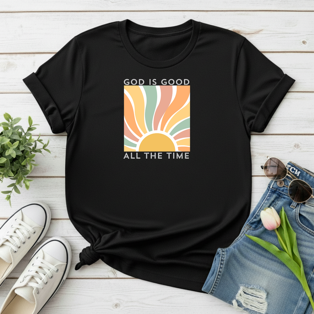 God Is Good Christian T-Shirt – Faith Graphic Tee